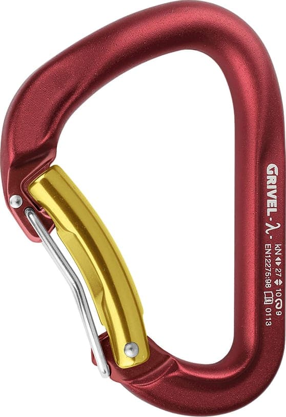Moschettone GRIVEL K7G LAMBDA TWIN GATE MOSQUETÓN CE