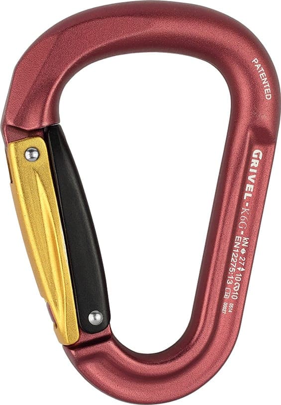 Moschettone GRIVEL K6G MEGA TWIN GATE MOSQUETÓN CE