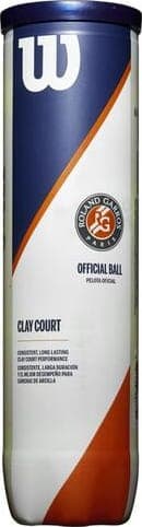 Ball WILSON ROLAND GARROS CLAY 4 BALL