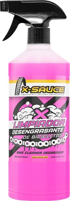 Eina X-SAUCE X-SAUCE LIMPIADOR DESENGRASANTE DE BICICLETAS 900 ML (ROSA)