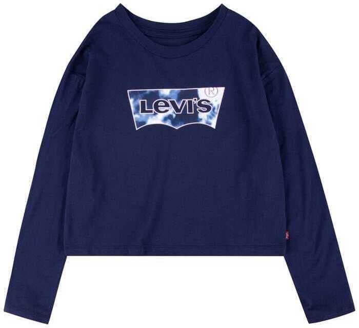 T-Shirt LEVI'S KIDS LVG CROPPED LONG SLV TE SHIRT
