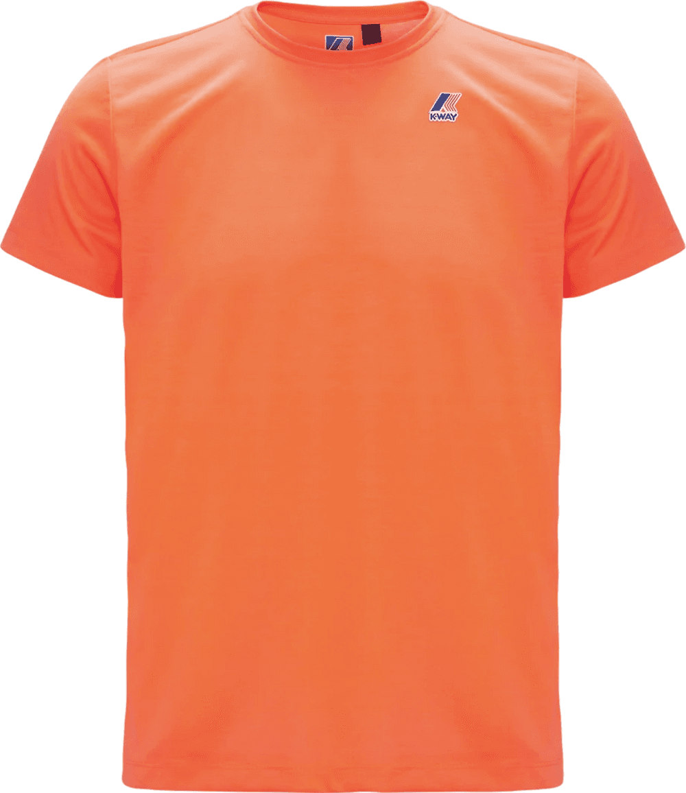 T-Shirt K-WAY P.LE VRAI 3.0 EDOUARD FLUO