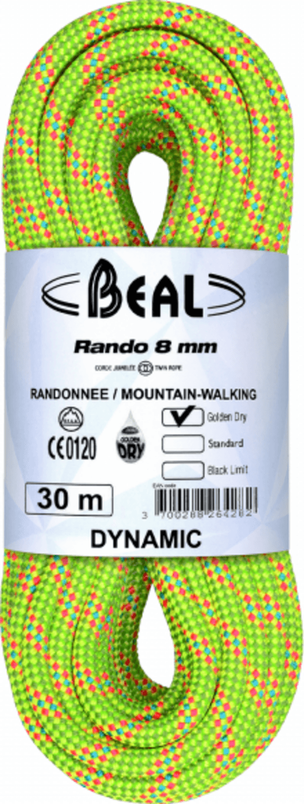 Corde BEAL RANDO 8MMX30M GD