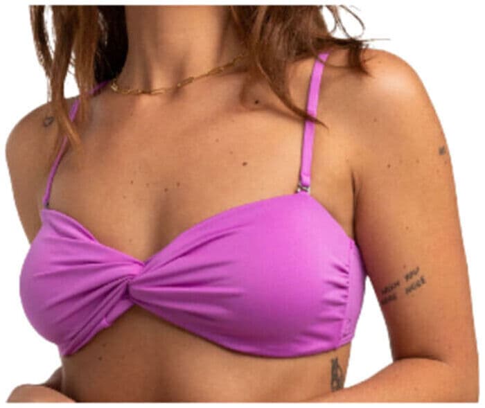 Bañador de una pieza BILLABONG SOL SEARCHER DRAPPED BANDEAU