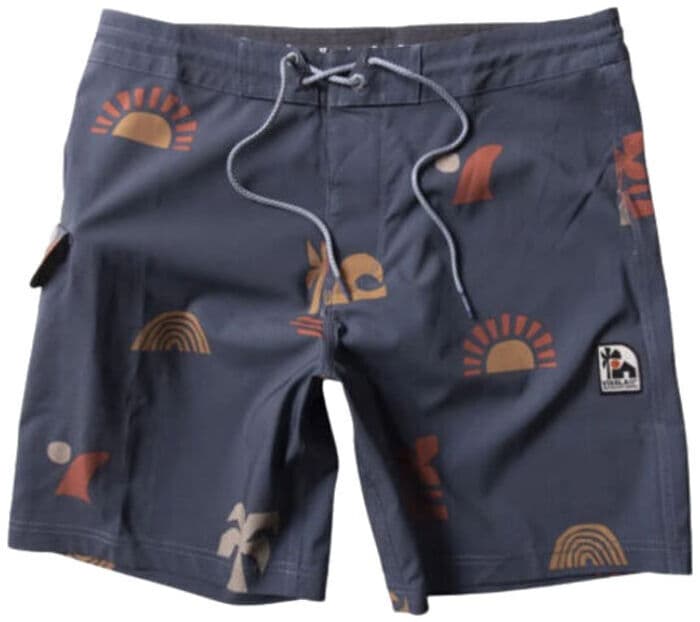Bañador de una pieza VISSLA ECOLOGY CENTER SURF FARM 17.5 BOARDSHORT