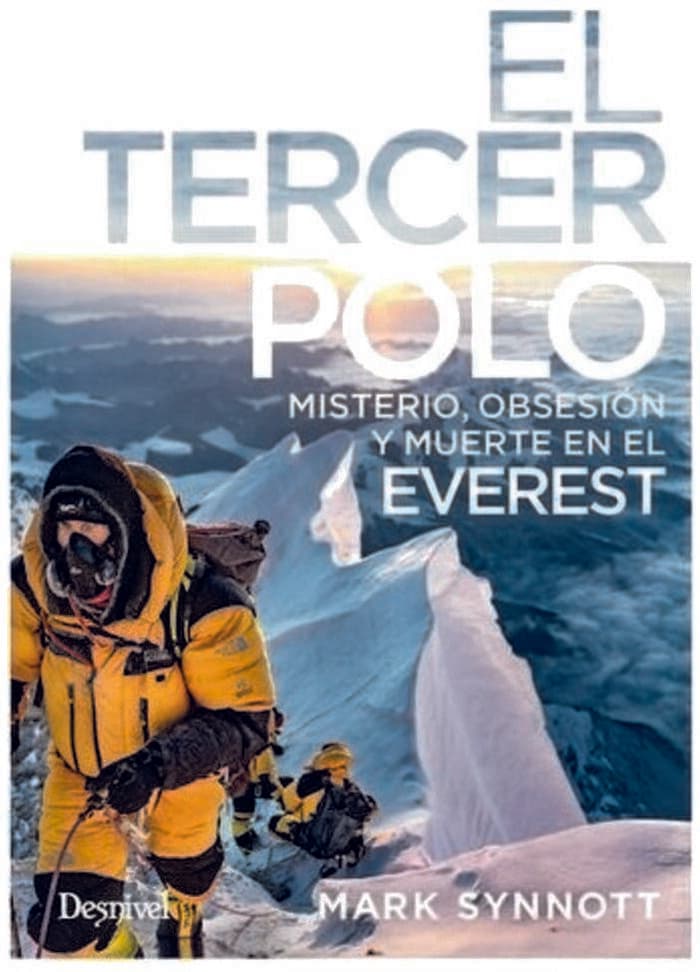 Buch und Karte DESNIVEL EL TERCER POLO MISTERIO OBSESION Y MUERTE EN EL EVEREST
