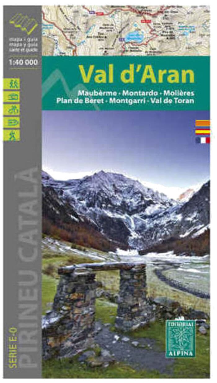 Libro y Mapa EDITORIAL ALPINA VAL D'ARAN
