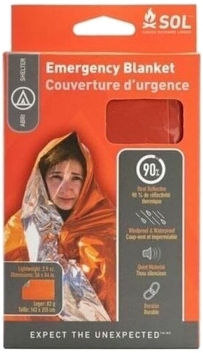 Emergencia y Supervivencia SOL COUVERTURE DOUBLE SURVIVAL BLANKET