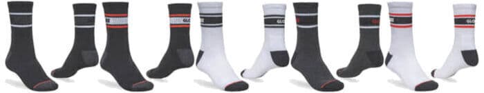 Chaussettes GLOBE TRIPLE STRIPE CREW SOCK 5 PACK