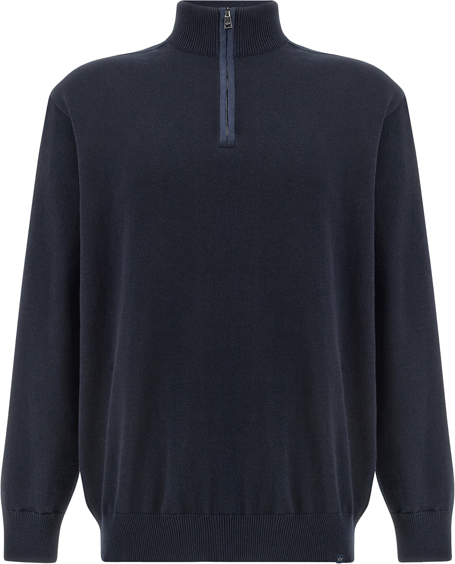 Jersey PAUL & SHARK MEN'S WOVEN COTTON ZIPPED SWEATER