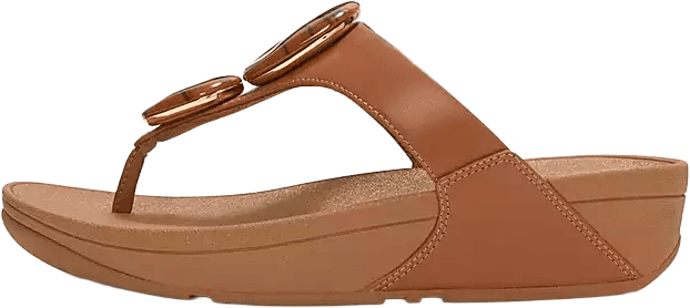 Sandales FITFLOP LULU MARBLED-STONE TOE-POST SANDALS
