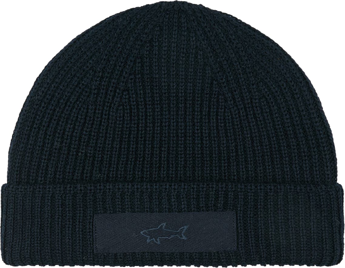Gorro PAUL & SHARK BERRETTO IN TECH WOOL CON SHARK RICAMATO