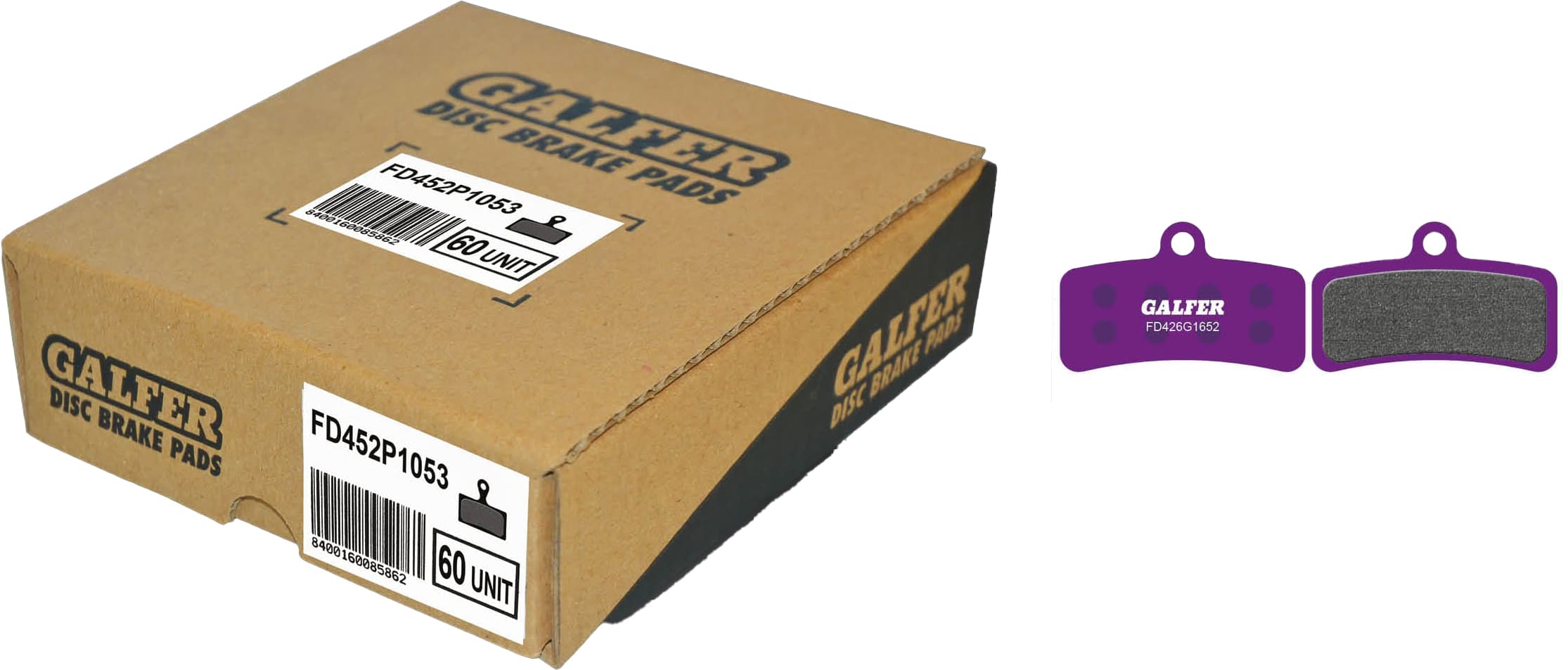 Freno y Mando GALFER E-BIKE BRAKE PAD SHIMANO SAINT - ZEE - FD426G
