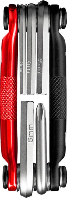 Herramienta CRANK BROTHERS CRANK BROTHERS MULTI 5 BLACK & RED