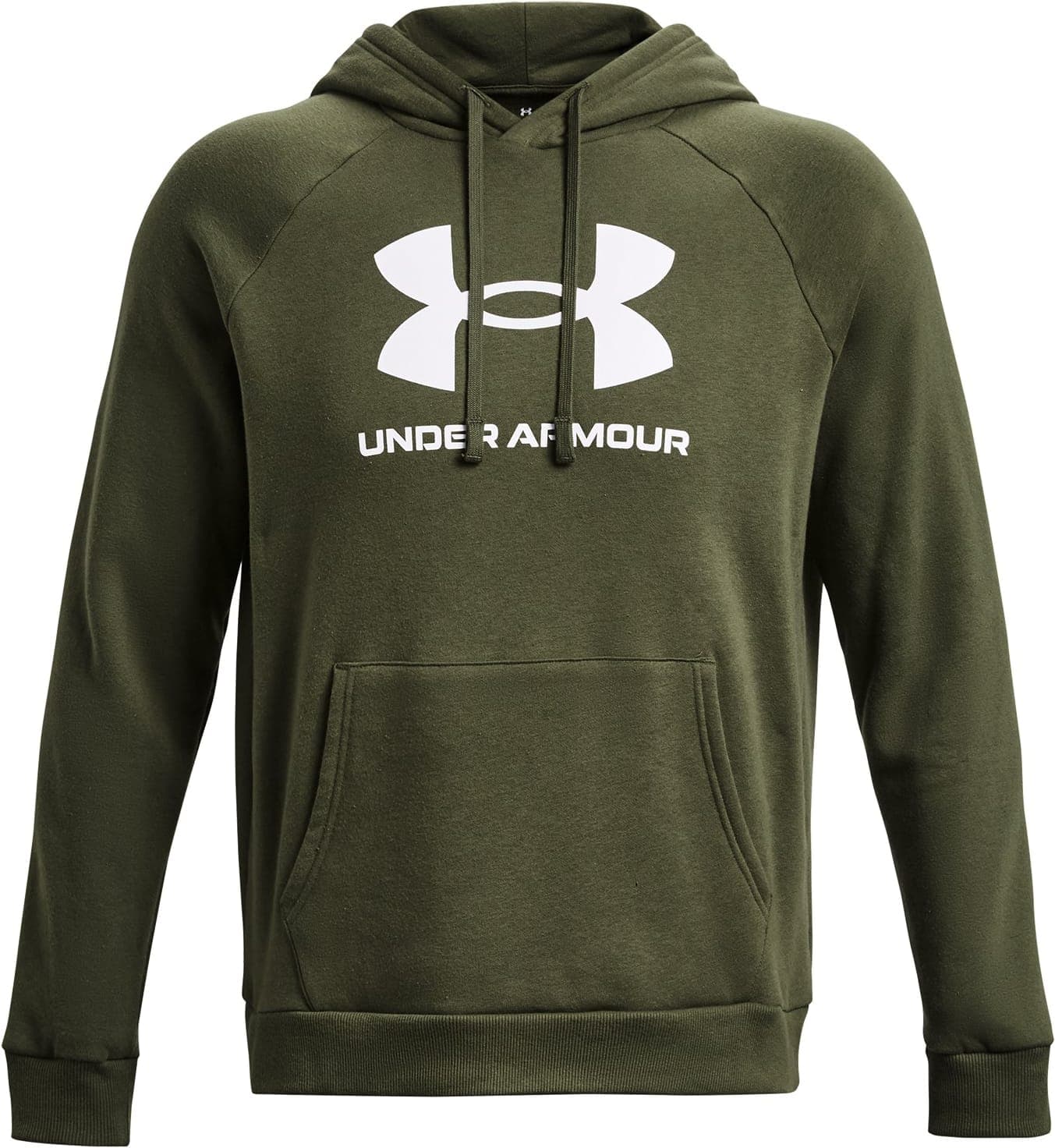 Sudadera UNDER ARMOUR UA RIVAL FLEECE LOGO HD-GRN