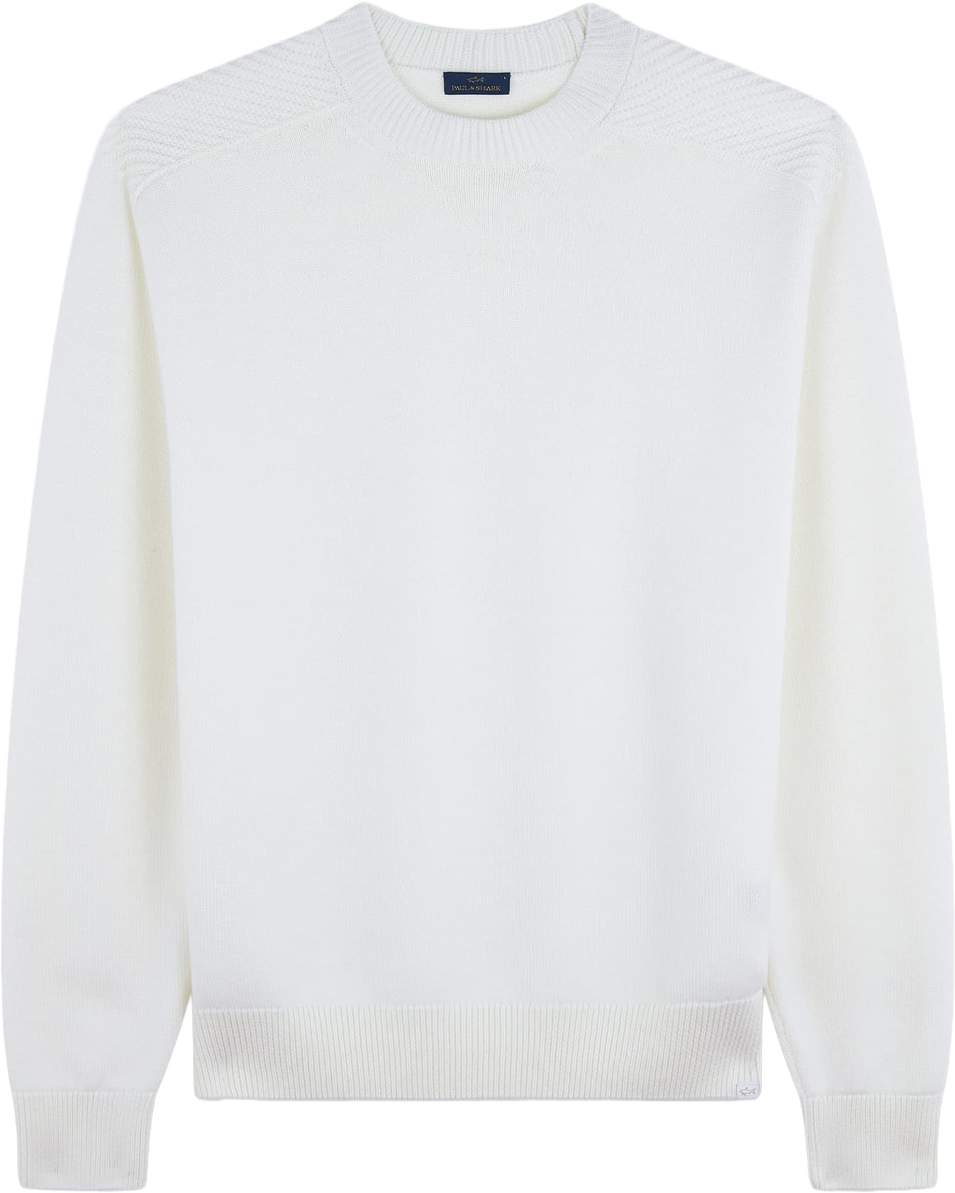 Jersey PAUL & SHARK GIROCOLLO IN LANA SOFT COOL TOUCH CON SHARK TAG