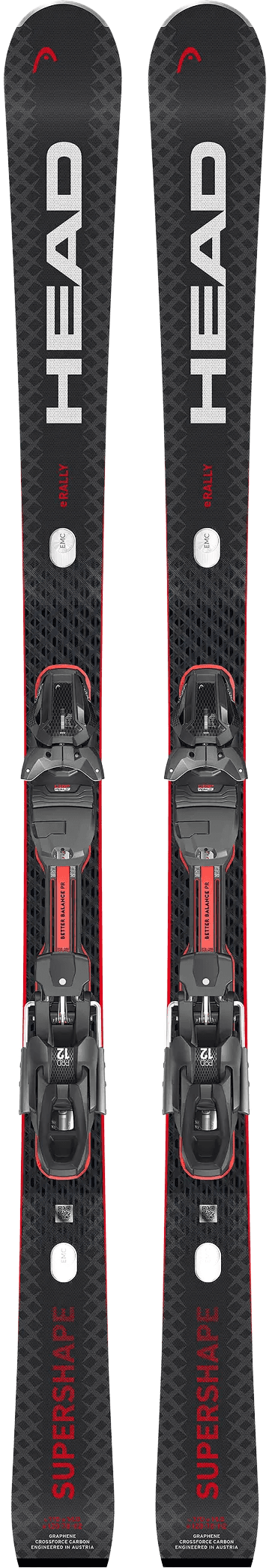 Ski Pack + Bindings HEAD SUPERSHAPE E-RALLY SW + PRD 12 GW