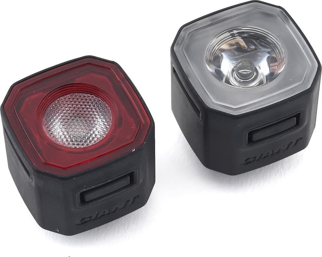 Luz frontal GIANT LUZ DELANTERA RECON HL 100 Y LUZ TRASERA RECON TL 100 COMBO