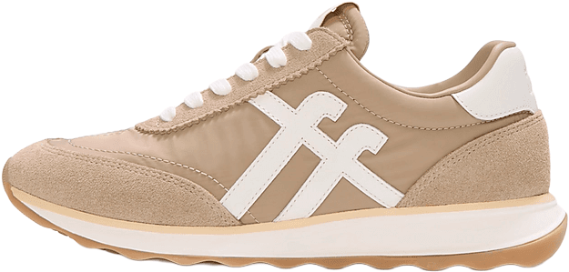 Chaussures FITFLOP RETRO-Q FABRIC/SUEDE SNEAKERS