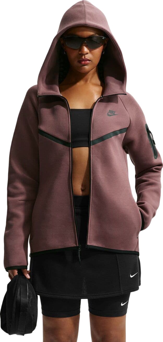 Hoodie NIKE W NSW TCH FLC WR FZ HDY 2