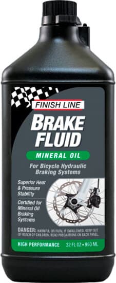 Lubricant and Cleaner FINISH LINE MINERAL BRAKE FLUID 32 OZ 960ML