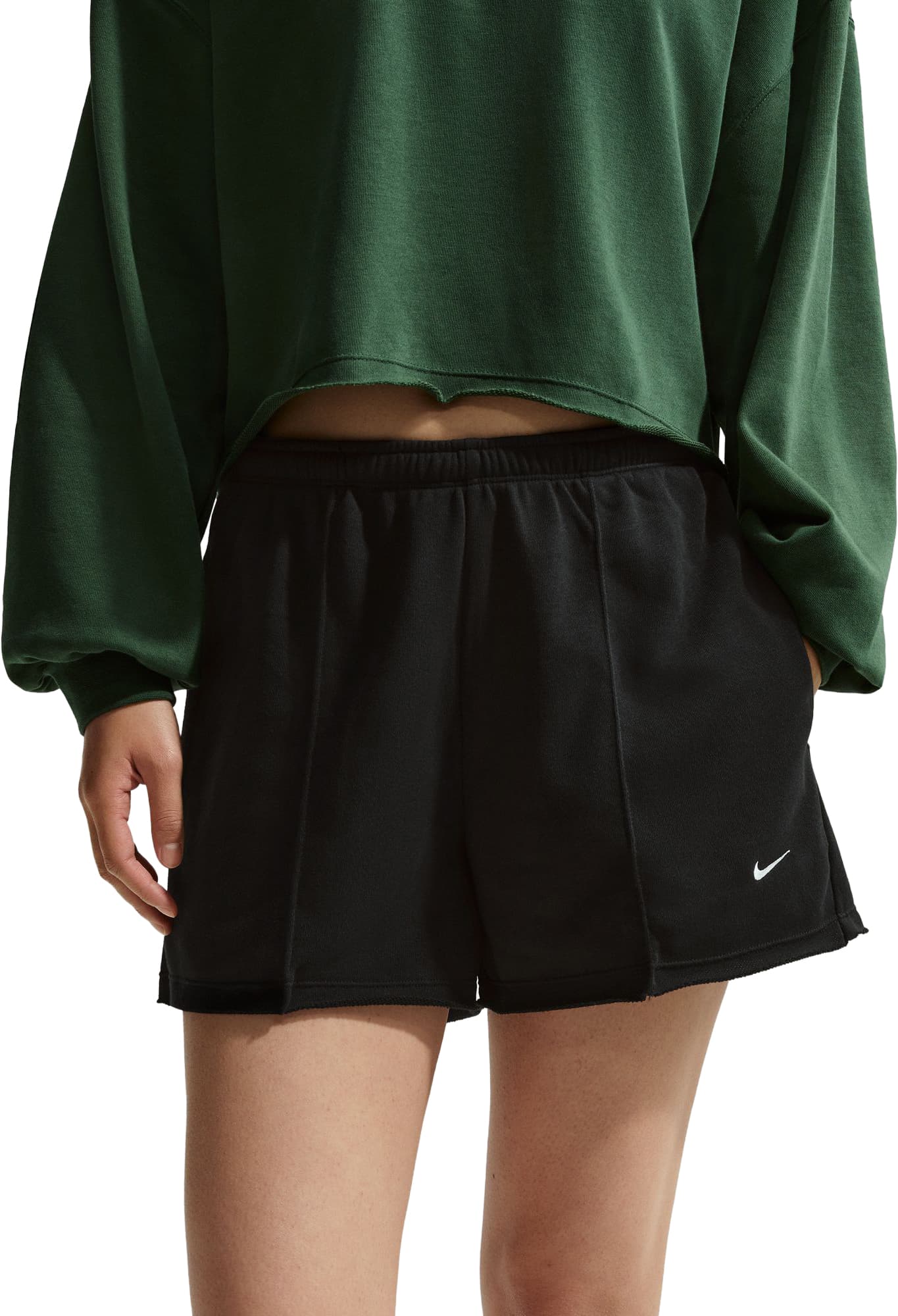 Pants NIKE W NSW OFFLN CHLL FT SHORT