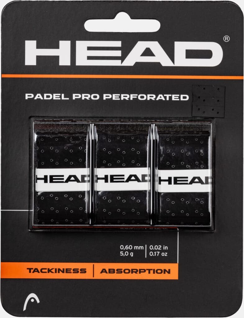 Grip HEAD PADEL PRO PERFORATED 3 PCS PACK