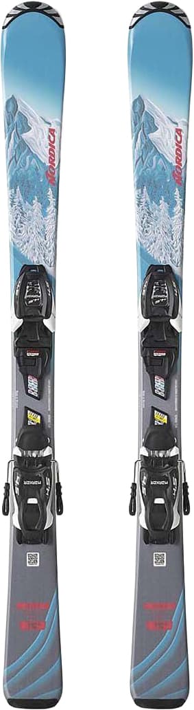 Pack Esquís + Fijaciones NORDICA TEAM G(100-140)+J4.5 FDT