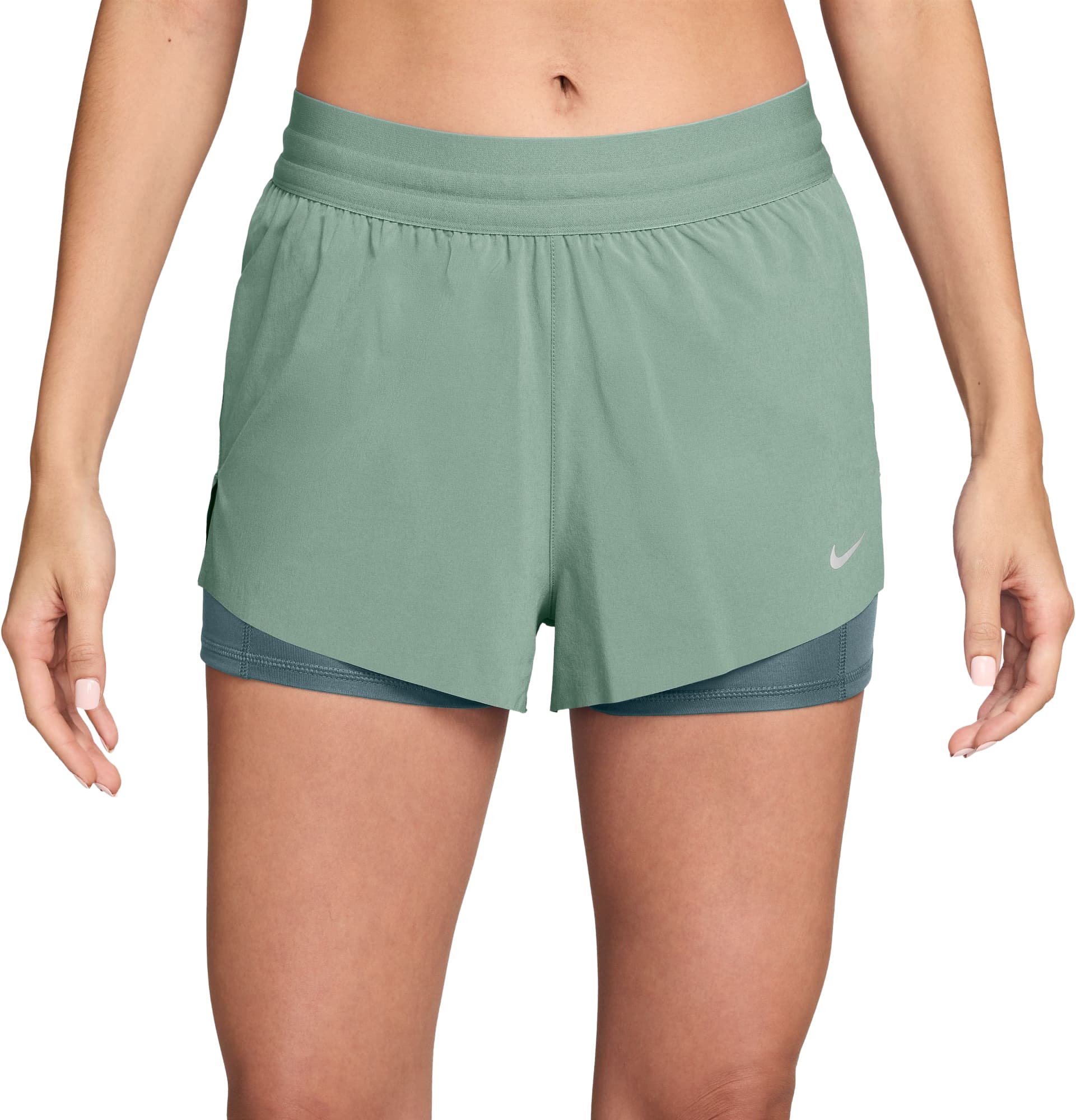 Pants NIKE W NK SWIFT DF MR 2N1 SHRT