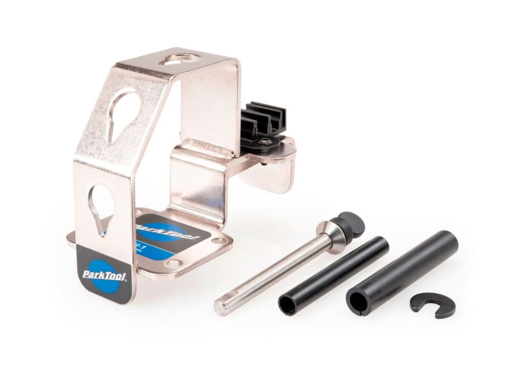 Outil PARKTOOLS THRU-AXLE WHEEL SUPPORT - KEEPS THE WHEEL TO WORK ON