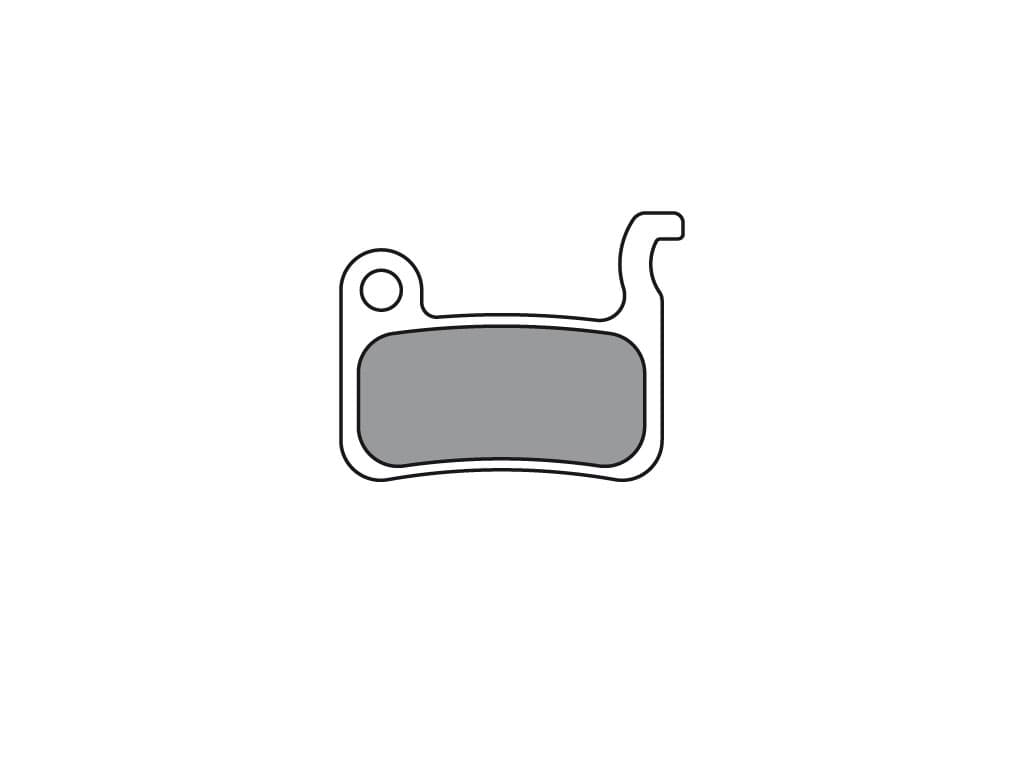 Freno e Comando ONOFF BRAKE PAD TRAIL/GUIDE/G2/LEVEL/MOTIVE 4PISTON MEDIUM ORGANIC/STEEL (POWERFUL)