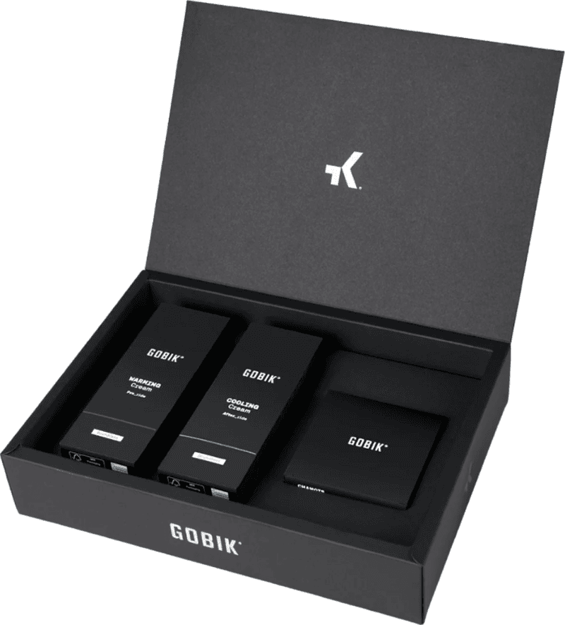 Regenerationscreme GOBIK SET DE CREMAS BOUNDLESS 3X150ML