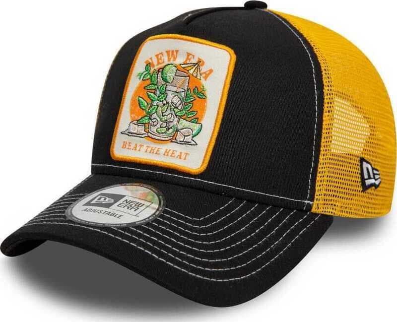Gorra NEW ERA SUMMER PATCH TRUCKER NEWERA BLKGRY