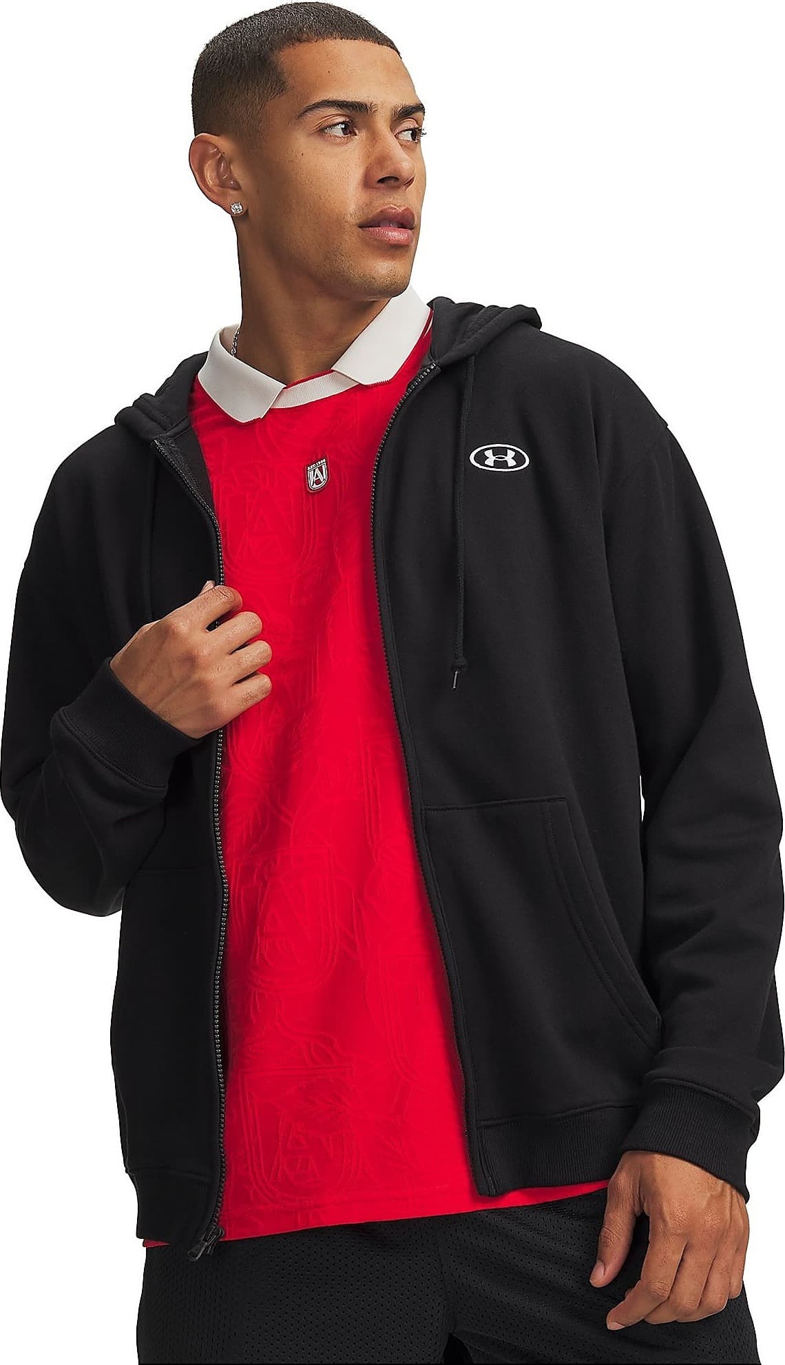Hoodie UNDER ARMOUR UA RIVAL FLC FZ