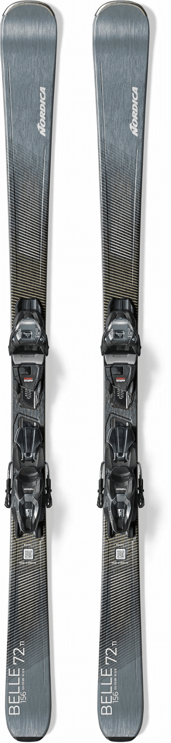 Pack Esquís + Fijaciones NORDICA BELLE 72 TI X + COMP 10 FDT