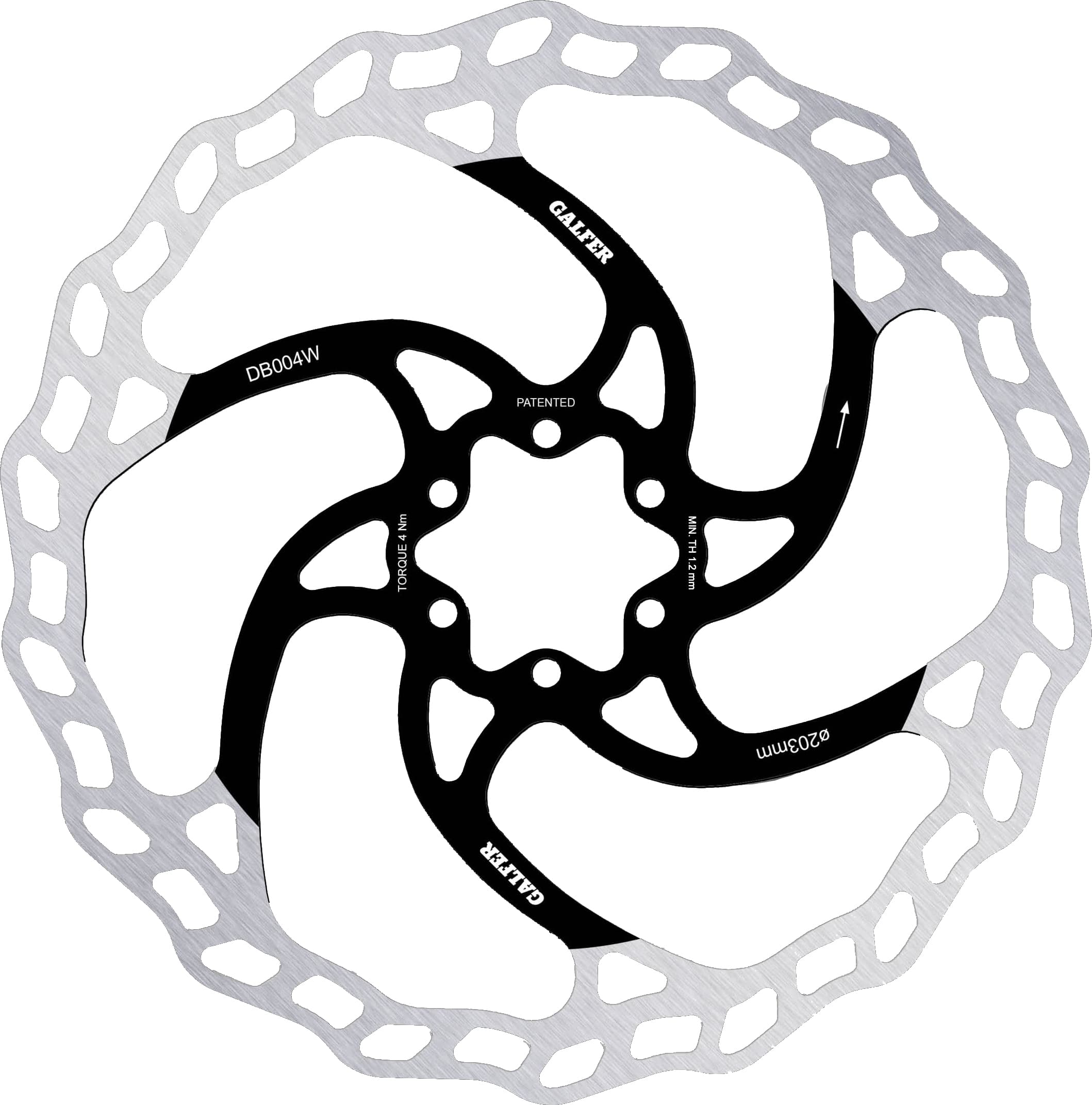 Freno y Mando GALFER MTB DISC WAVE