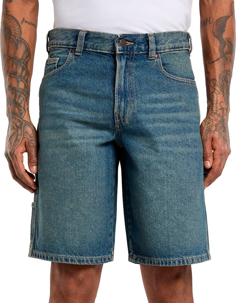 Pantalons DICKIES 993 11 INCH CARPENTER SHORT JEANS