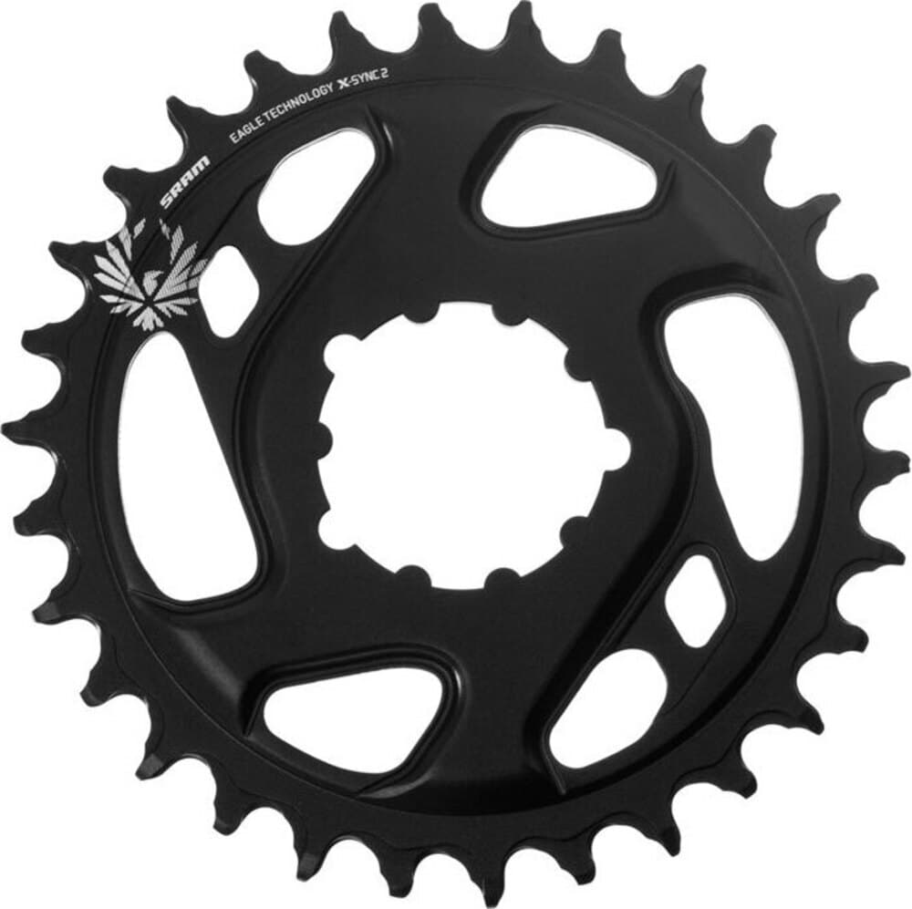 Plato MAXXIS X-SYNC 12/11V EAGLE (GX) COLD FORGED 32D DM 3MM BOOST BLACK PLATE