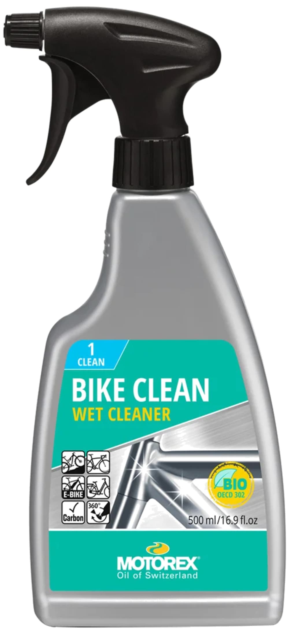 Lubricante y Limpiador SHIMANO BIKE CLEAN LIMPIADOR AEROSOL 500ML