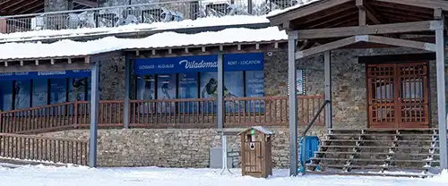 Lloguer d&#039;esqu&iacute;s, snowboards, esqu&iacute;s de muntanya a Viladomat R&iacute;buls a Andorra, estaci&oacute; d&#039;esqu&iacute; Grandvalira sector Grau Roig, Grandvalira Resorts.