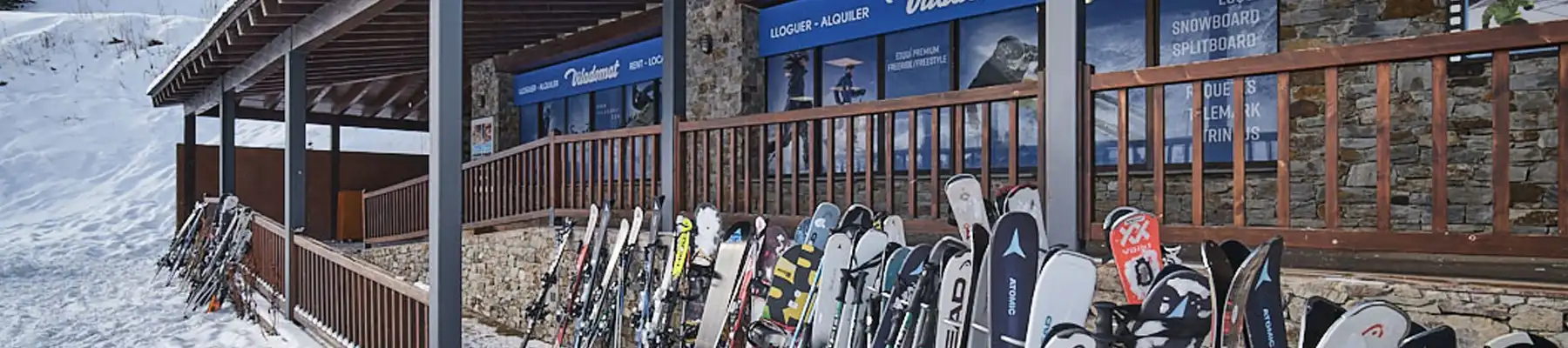 Promotions on ski equipment rental for school groups for the entire season.